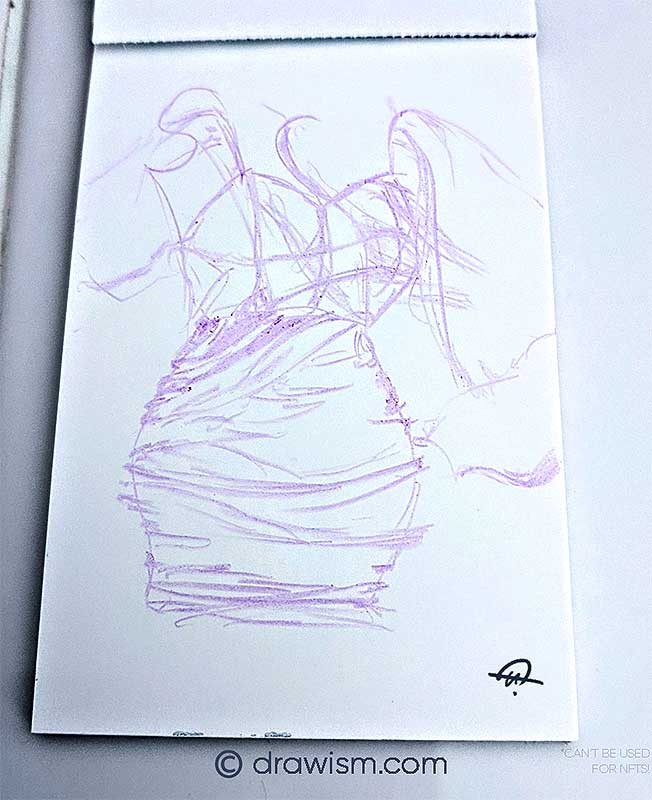 Weekly Art 1: Sketching on Silky Smooth Drawing Paper